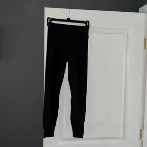 Nike black leggings with mesh calfs